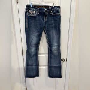 Rock Revival Dark Blue Boot Cut Jeans